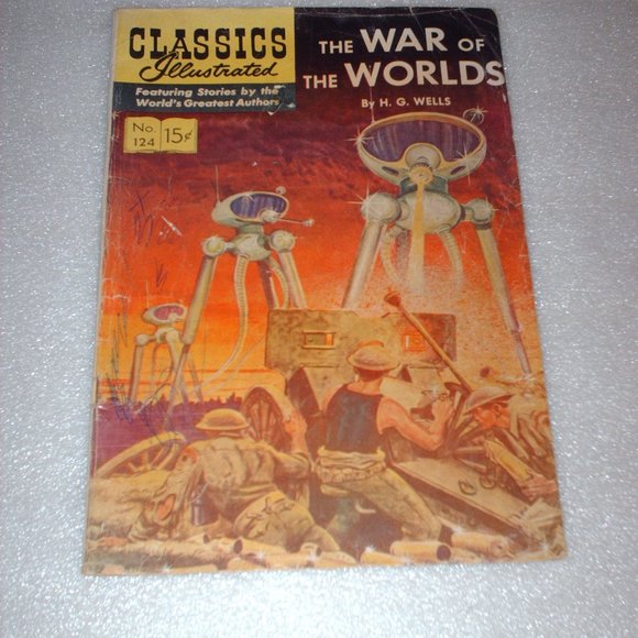 1954 The War of the Worlds Classics Illustrated - Picture 2 of 13